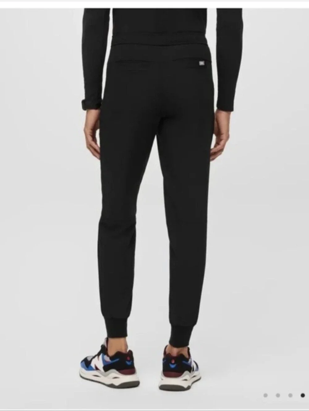 Figs Black Tansen Jogger Scrub Pants Size Small